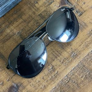 Quay Vivienne Aviator Sunglasses